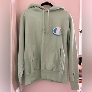 Champion Reverse Weave Logo Hoodie